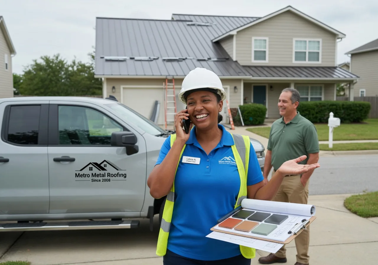 Storm Damage Metal Roof Repair in Orlando, OK